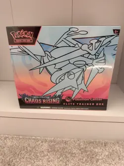 Pokemon TCG - Chaos Rising Pokemon Center ETB - NEW & SEALED - RIP on side - Image 1