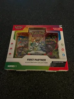 Pokemon TCG First Partner Illustration Collection Series 1 Box SEALED - Image 1