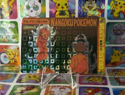 Pokemon Pikachu Holo Prism Vintage Pocket Monsters Vending Sticker 1998 Bandai - Image 3