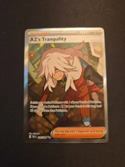 Pokemon AZ's Tranquility 106/086 Full Art Chaos Rising - Image 1