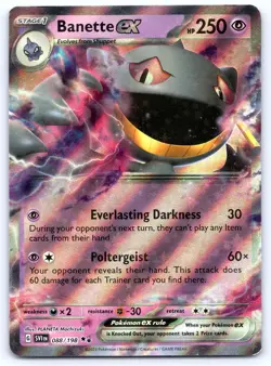 Banette ex 088/198 Scarlet & Violet Holo Pokemon NM - Image 1
