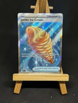 PRESALE - POKEMON - JUMBO ICE CREAM - 109/086 ULTRA RARE HOLO CHAOS RISING - NEW - Image 1