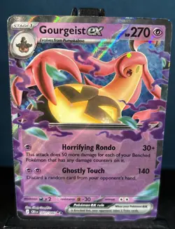 Gourgeist ex 041/086 - Mega Evolution Chaos Rising - NM+ - Pokemon TCG - Image 1