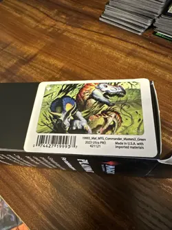 Magic the Gathering Commander Masters Finale of Devastation Green Playmat - Image 1