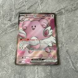 Blissey EX 201/167 Twilight Masquerade Pokemon TCG NM pack fresh - Image 2