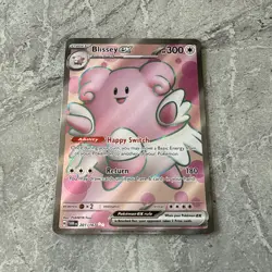 Blissey EX 201/167 Twilight Masquerade Pokemon TCG NM pack fresh - Image 3