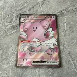 Blissey EX 201/167 Twilight Masquerade Pokemon TCG NM pack fresh - Image 4