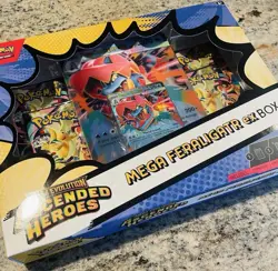 Pokemon TCG Ascended Heroes EX Box Feraligatr New/Sealed - Image 1