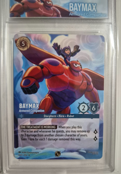 Disney Lorcana Promo Baymax Armored Companion w/Custom Case DLPC NM EN Rare - Image 3