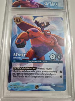 Disney Lorcana Promo Baymax Armored Companion w/Custom Case DLPC NM EN Rare - Image 4