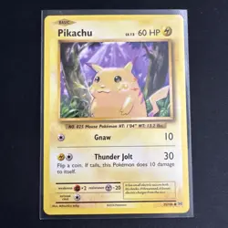 Pikachu 35/108 XY Evolutions Reverse Holo and Common Pokemon Card (English) - Image 5