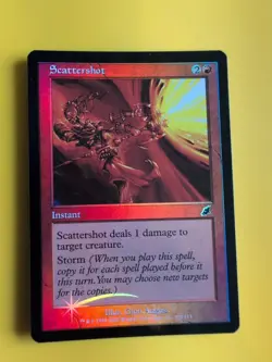 Scattershot. Instant. MTG Card. Scourge. Old Border FOIL. - Image 1