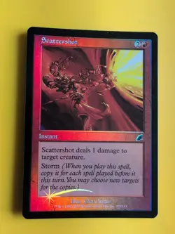 Scattershot. Instant. MTG Card. Scourge. Old Border FOIL. - Image 3