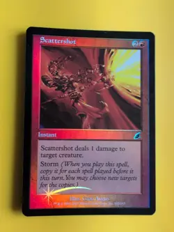 Scattershot. Instant. MTG Card. Scourge. Old Border FOIL. - Image 4
