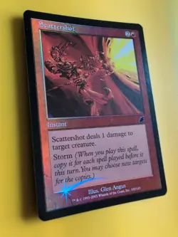 Scattershot. Instant. MTG Card. Scourge. Old Border FOIL. - Image 5