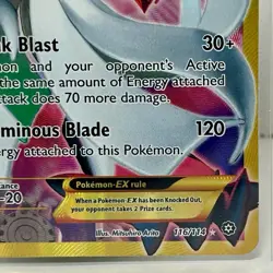 Gardevoir EX 116/114 XY Steam Siege 2016 Secret Rare Holo Pokemon Card TCG - Image 4