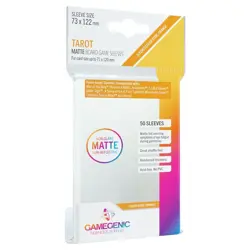 Gamegenic Matte Tarot Card Sleeves [Non - Glare / Non - Reflective] - Image 1