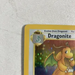 Pokemon TCG Dragonite 4/62 Fossil Holo Rare Unlimited Edition Excellent - Image 3