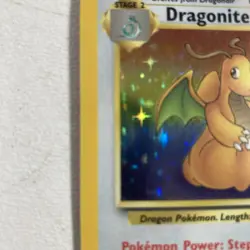 Pokemon TCG Dragonite 4/62 Fossil Holo Rare Unlimited Edition Excellent - Image 4