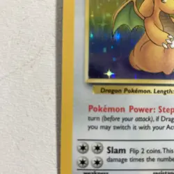 Pokemon TCG Dragonite 4/62 Fossil Holo Rare Unlimited Edition Excellent - Image 5