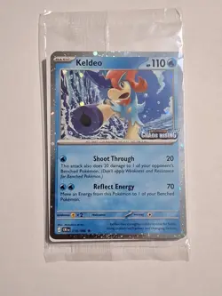 Keldeo Chaos Rising Barnes and Noble Promo Exclusive RARE Sealed Card - Image 3