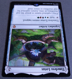 MTG Timeless Lotus | Commander Lorwyn Eclipsed | NM | Legendary Artifact - Image 3