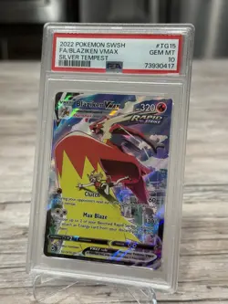 PSA 10 Blaziken VMAX TG15/TG30 Swsh12: - Silver Tempest Trainer Gallery Pokemon - Image 2