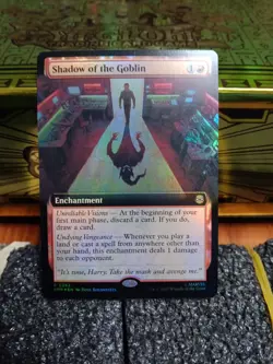 Shadow of the Goblin 262 Foil (Extended Art) Marvel's Spider-Man - Image 1