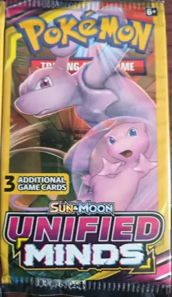 Lot of (4) Pokemon TCG S & M Unified Minds Booster Packs Sealed All 4 Art Set - Image 4