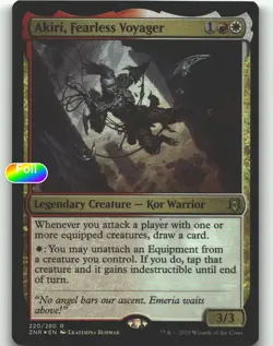 Akiri, Fearless Voyager [ZNR - 220] Foil Zendikar Rising - Image 1