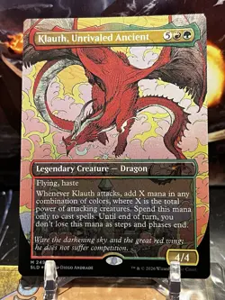 MTG | Klauth, Unrivaled Ancient ✨FOIL✨ [Secret Lair DND] - Image 1