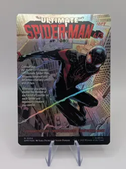 MTG: Foil Miles Morales (Borderless) Marvel's Spider-Man SPM 234 - NM - Image 2