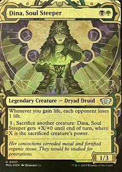 Dina, Soul Steeper - FOIL Extended Art Showcase: Multiverse Legends - MTG Magic - Image 1