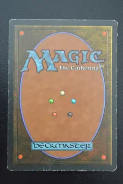 Magic The Gathering MTG GOBLIN CAVES The Dark HP Heavily Played - Image 2