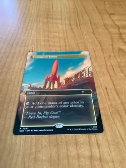 Command Tower (7097) | Non Foil Near Mint English | Secret Lair | Fallout | MTG - Image 4