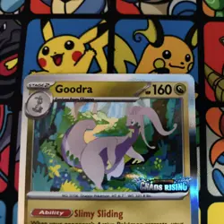 Goodra 077 CRI Chaos Rising Prerelease Stamped Promo MEP EN Pokemon TCG NM - Image 5