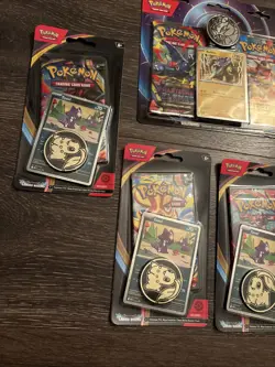 4 Chaos Rising Booster Packs 1 Mega Evolution Phantasmal Flames Raikou Pokemon - Image 4