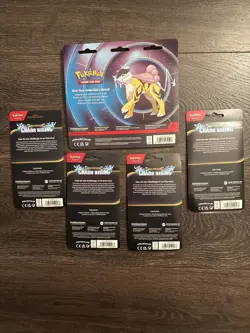 4 Chaos Rising Booster Packs 1 Mega Evolution Phantasmal Flames Raikou Pokemon - Image 5