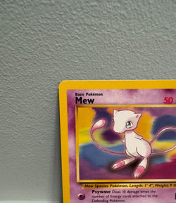 Pokemon NM 10 Contender! MEW #8 2000 WotC Black Star Promo - Image 3