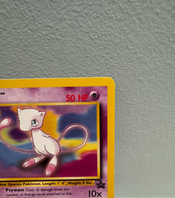 Pokemon NM 10 Contender! MEW #8 2000 WotC Black Star Promo - Image 4