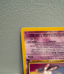 Pokemon NM 10 Contender! MEW #8 2000 WotC Black Star Promo - Image 5