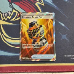 Pokemon Premium PowerPro 174/132 Me01 Full Art Holo Ultra Rare Trainer - Image 1