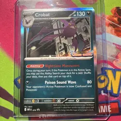 Crobat 076 Promo Chaos Rising, Pokemon TCG Prerelease - Image 1