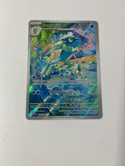 Frogadier Pokemon Chaos Rising Illustration Rare 089/086 - Image 1