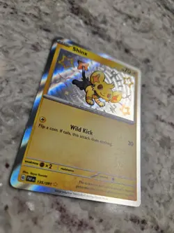 Shinx 135/091 Scarlet & Violet Paldean Fates Baby Shiny Rare Holo Pokemon NM - Image 2