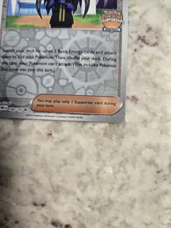 Geeta 188/197 Regional Championships Promo Reverse Holofoil Pokemon NM - Image 5