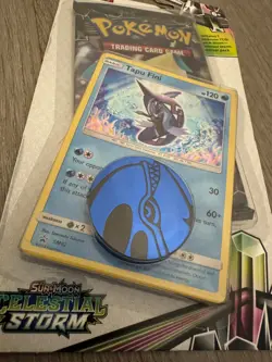 Pokemon TCG, S&M Celestial Storm, Blister Booster Pack Tapu Fini New & Sealed - Image 3
