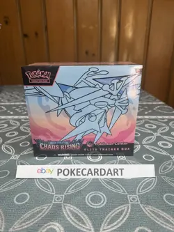 Pokemon TCG Chaos Rising Pokemon Center ETB Sealed Fast Ship - Image 1