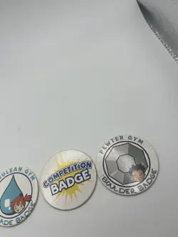 Lot Of 4 1999 Pokemon League Nintendo Summer Training Tour Competition Badges - Image 4