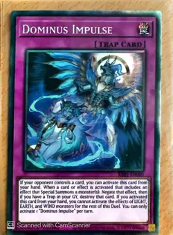 RA05-EN080 Dominus Impulse Prismatic Secret Rare 1st Ed YuGiOh - Image 1
